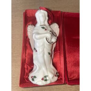 Formalities By Baum Bros Holly Berry‎ Angel Music 4 3/4” Ornament With Case